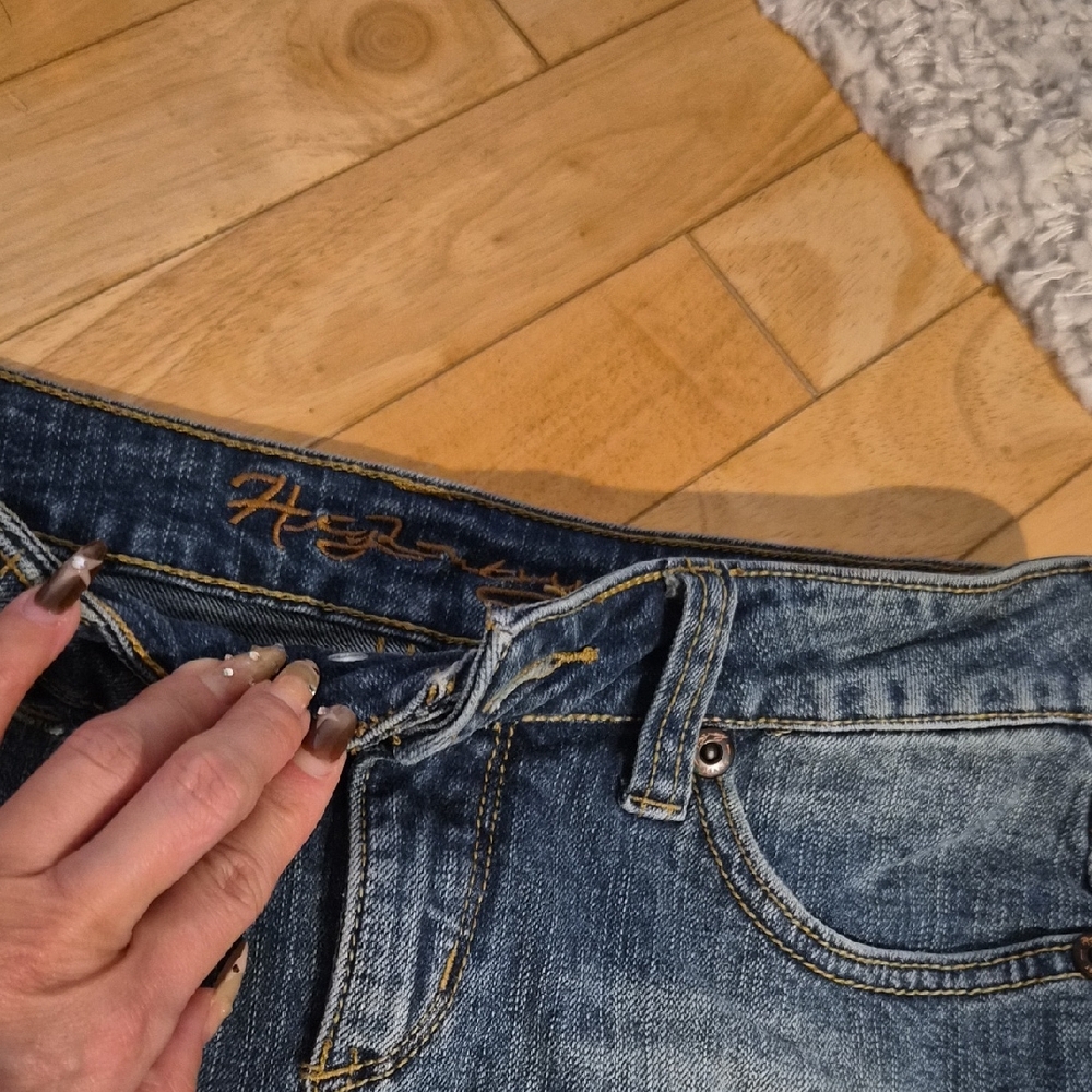 Hollister Blue Denim Mini Dress